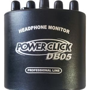 Amplificador De Fone De Ouvido Power Click Db05 2 Canais