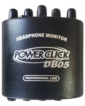 Amplificador De Fone De Ouvido Power Click Db05 2 Canais