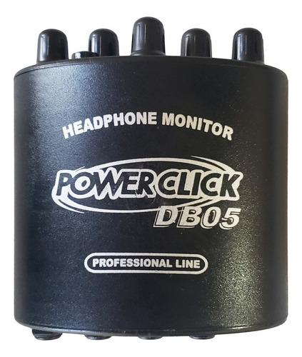 Amplificador De Fone De Ouvido Power Click Db05 2 Canais