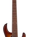Baixo 5 Cordas Elétrico Tagima Brasil Fusion H2 5 Cordas Para Destro Honeyburst Com Acabamento Envernizado