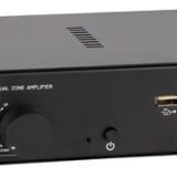 Amplificador Ambiente Htt400 Optic/bt/usb/fm/aux 50w 2 Zonas