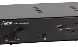 Amplificador Ambiente Htt400 Optic/bt/usb/fm/aux 50w 2 Zonas