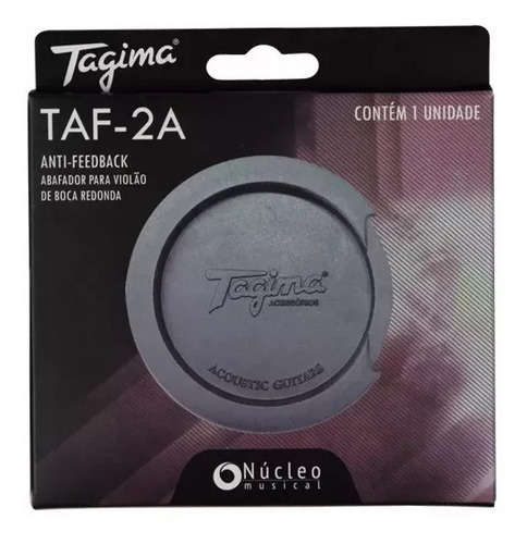 Abafador De Boca Tagima Para Violao Anti Feedback Taf2a