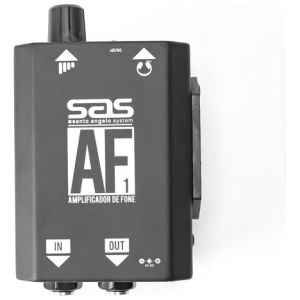 Amplificador De Fone 1 Canal Santo Angelo Af1 Com 9v