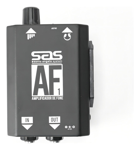 Amplificador De Fone 1 Canal Santo Angelo Af1 Com 9v