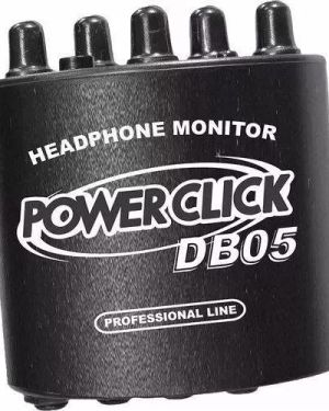 Amplificador De Fone De Ouvido Power Click Db05 2 Canais