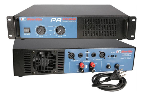 Amplificador De Potencia Profissional 800 Watts New Vox