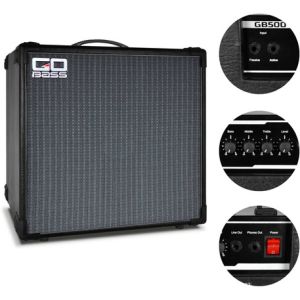 Amplificador 15 Para Baixo Borne Go Bass Gb500 Preto Bivolt 110v/220v