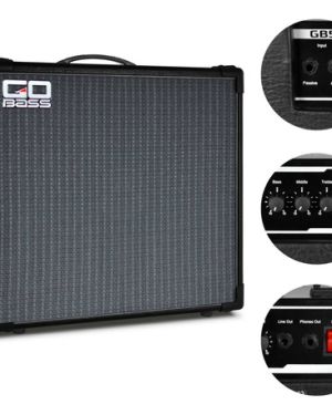 Amplificador 15 Para Baixo Borne Go Bass Gb500 Preto Bivolt 110v/220v