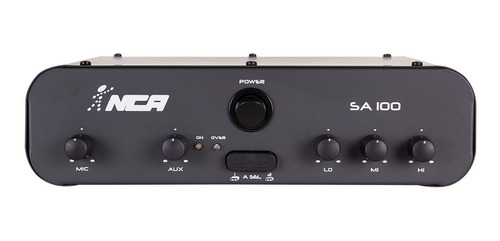 Amplificador De Áudio Compacto Receiver Nca Sa100 100w Rms