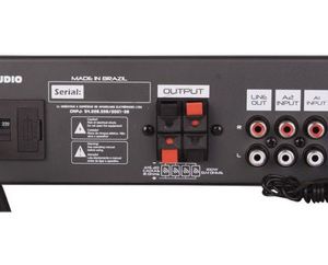 Amplificador Compacto De Som Nca Sa20 100 Wrms P/até 20 Cxs