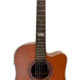 Violão Eletroacústica Strinberg Black Sd200c Para Destros Smoked Satin Louro Indiano Cremoso