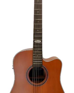 Violão Eletroacústica Strinberg Black Sd200c Para Destros Smoked Satin Louro Indiano Cremoso